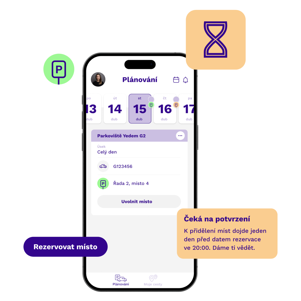 Rezervace parkování